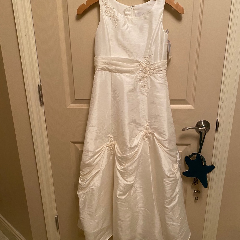 Off white beaded dress
